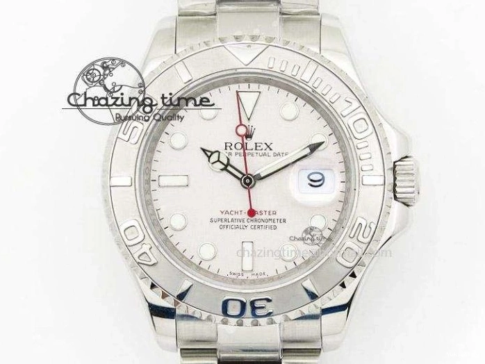 1:1 Polished SS DateJust Bezel 41 Dial Steel Edition on KING Bracelet White Jubilee VR3235 904L Best YG 0306